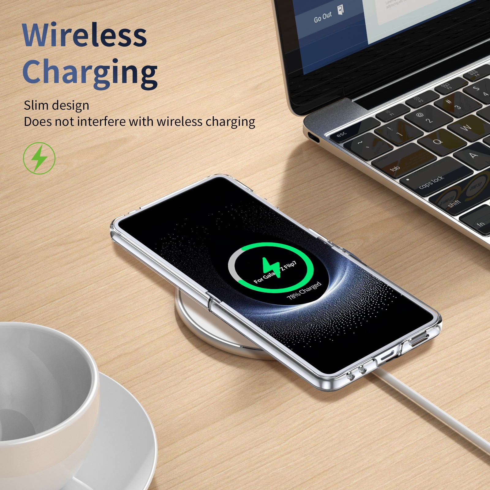Ultramarinelife Ice Cooling Galaxy Z Flip8 Case 360 Swivel Magnet Ring Stand Wireless Charging