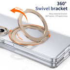 Ultramarinelife Ice Cooling Galaxy Z Fold5 Wide Case 360 Swivel Magnet Ring Stand Alloy Material