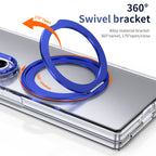 Ultramarinelife Ice Cooling Galaxy Z Fold8 Case 360 Swivel Magnet Ring Stand Alloy Material