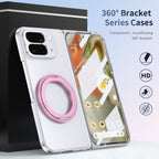 Ultramarinelife Ice Cooling Google Pixel 10 Pro Fold Case 360 Swivel Magnet Ring Stand No Yellowing