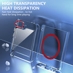 Ultramarinelife Ice Sense Magsafe Galaxy Z Flip6 Case Transparent Heat Dissipation
