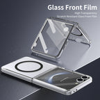 Ultramarinelife Ice Sense Magsafe Galaxy Z Flip8 Case Transparent Scratch Resistant