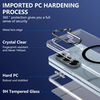 Ultramarinelife Ice Sense Magsafe Galaxy Z Fold6 Case Transparent Made of PC