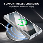 Ultramarinelife Ice Sense Magsafe Galaxy Z Fold6 Case Transparent Wireless Charging