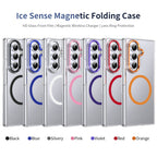 Ultramarinelife Ice Sense Magsafe Galaxy Z Fold7 Case Transparent 7 Colors Available