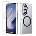 Ultramarinelife Ice Sense Magsafe Galaxy Z Fold8 Case Transparent Black Color