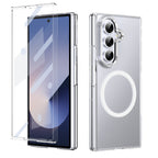 Ultramarinelife Ice Sense Magsafe Galaxy Z Fold8 Case Transparent White Color