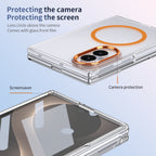 Ultramarinelife Ice Sense Magsafe Galaxy Z Fold8 Wide Case Transparent Camera Protection