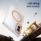 Ultramarinelife Ice Sense Magsafe Galaxy Z Fold8 Wide Case Transparent Anti-drop 12FT