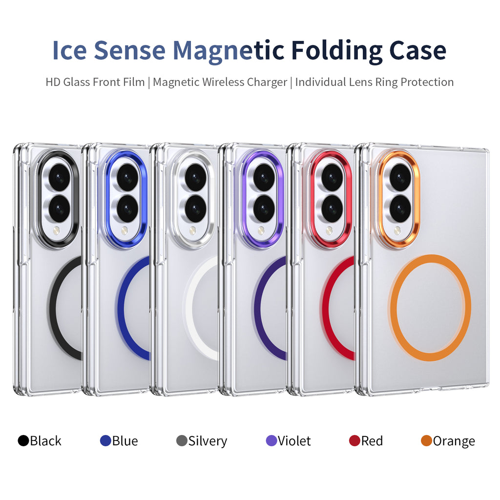 Ultramarinelife Ice Sense Magsafe Galaxy Z Fold8 Wide Case Transparent 7 Colors Availble