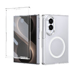 Ultramarinelife Ice Sense Magsafe Galaxy Z Fold8 Wide Case Transparent White Color