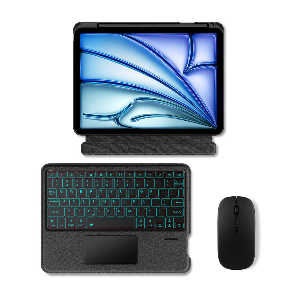 Intelligent Touch Stand iPad Air 6 11-inch Magic Keyboard Case Detachable
