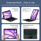 Intelligent Touch Stand iPad Air 7 13-inch Magic Keyboard Case Easy to Use