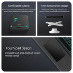 intelligent-touch-stand-ipad-air-8-13-inch-magic-keyboard-case Comfortable Buttons