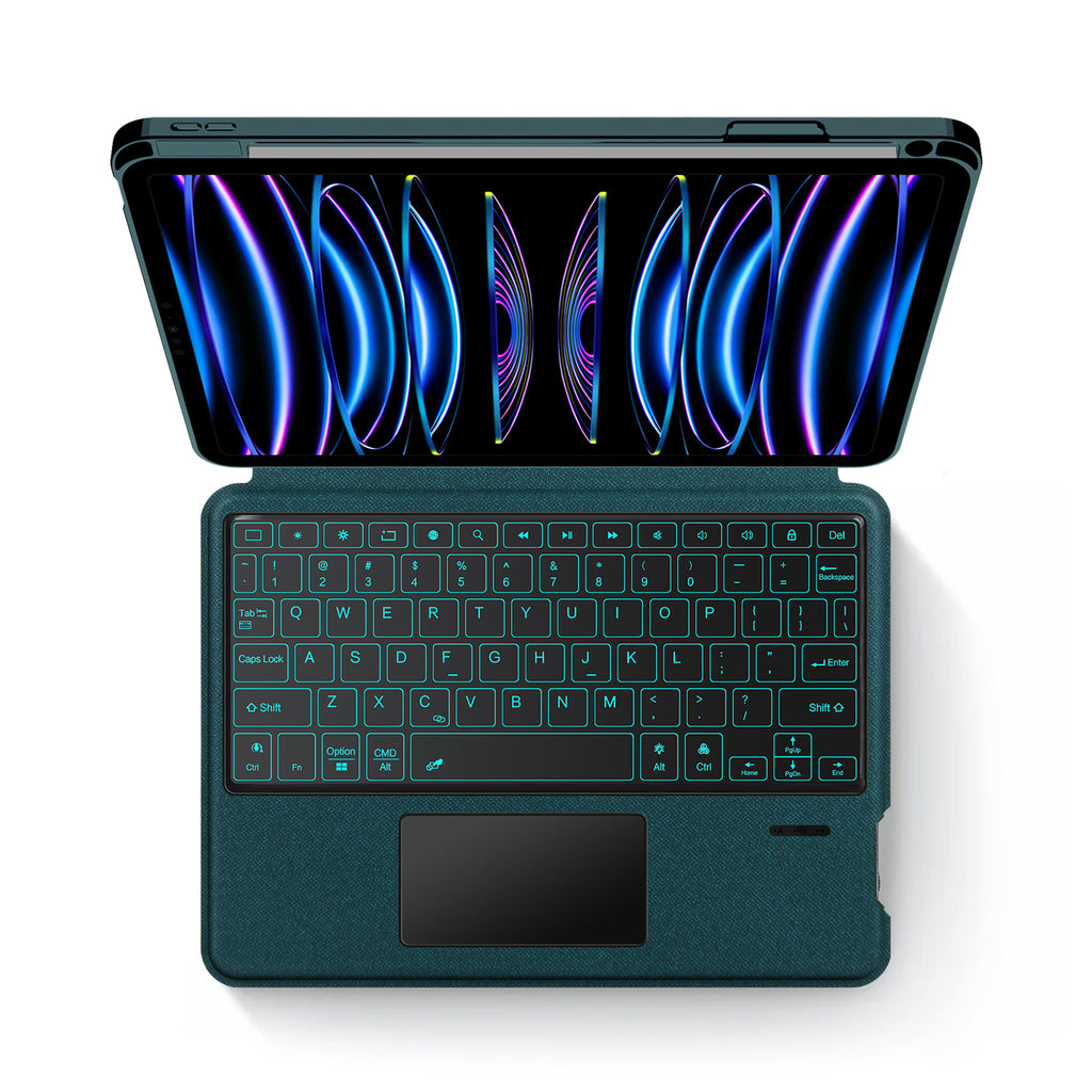 Intelligent Touch Stand iPad Pro 11 2018 Magic Keyboard Case Typing Angle