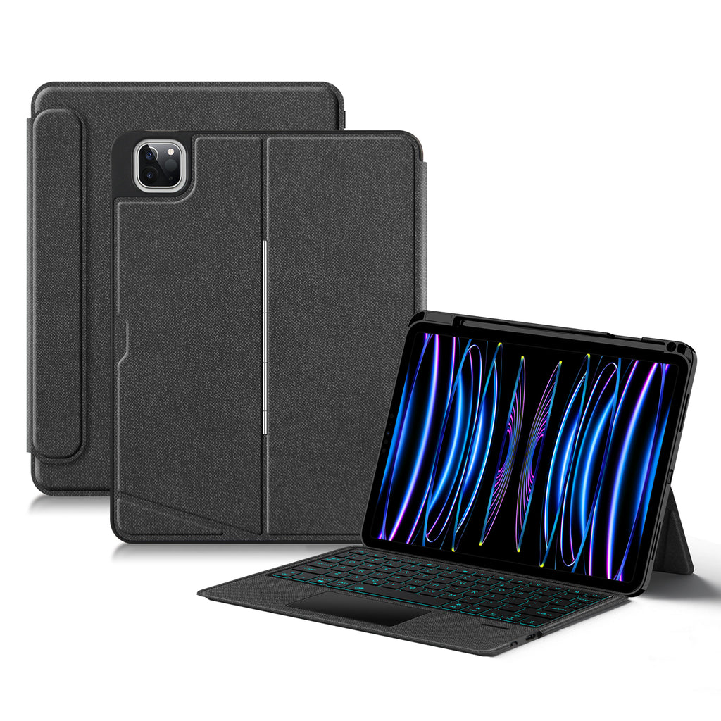 Intelligent Touch Stand iPad Pro 11 2020 Magic Keyboard Case Black Color