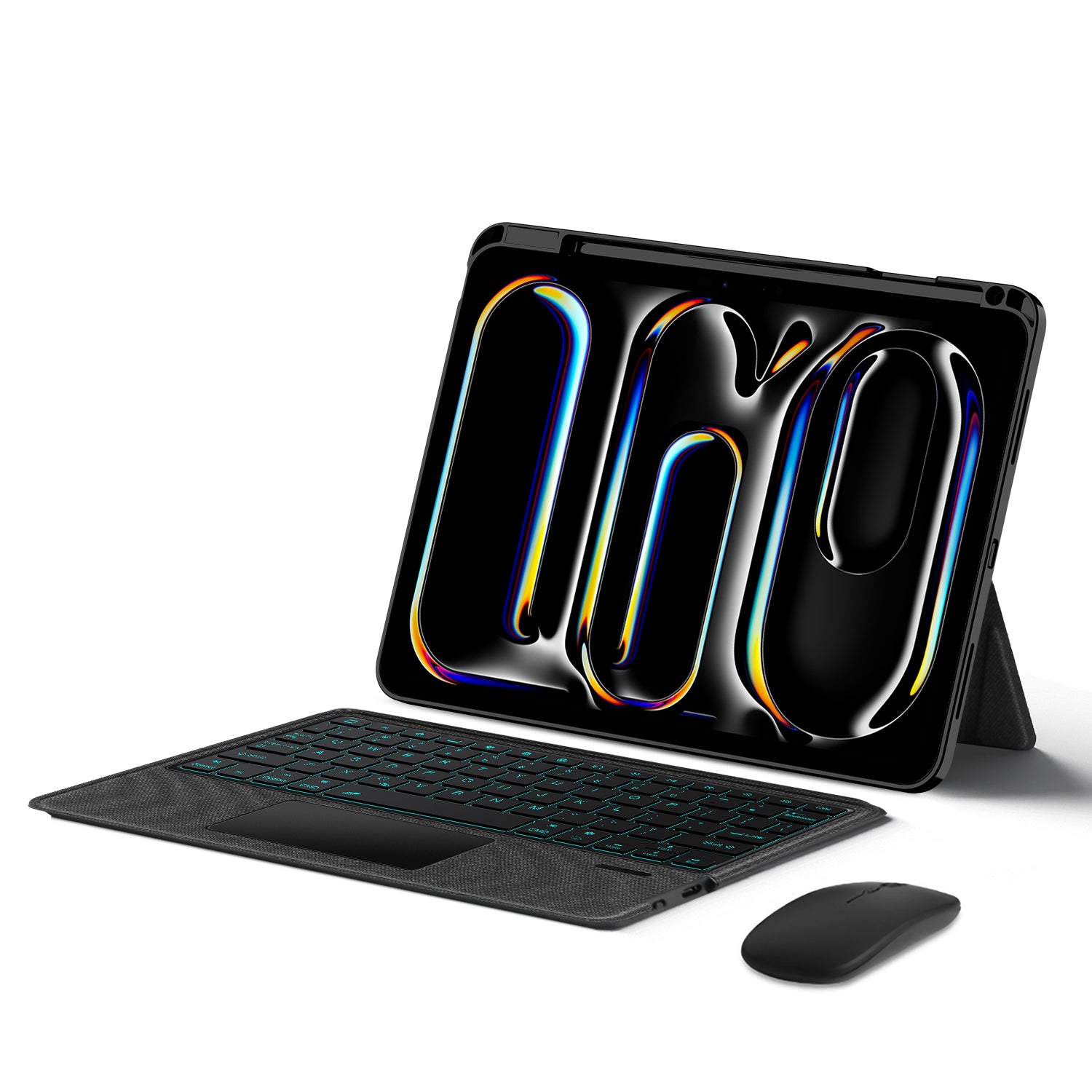 Intelligent Touch Stand iPad Pro 11 2024 Magic Keyboard Case Detachable with Mouse