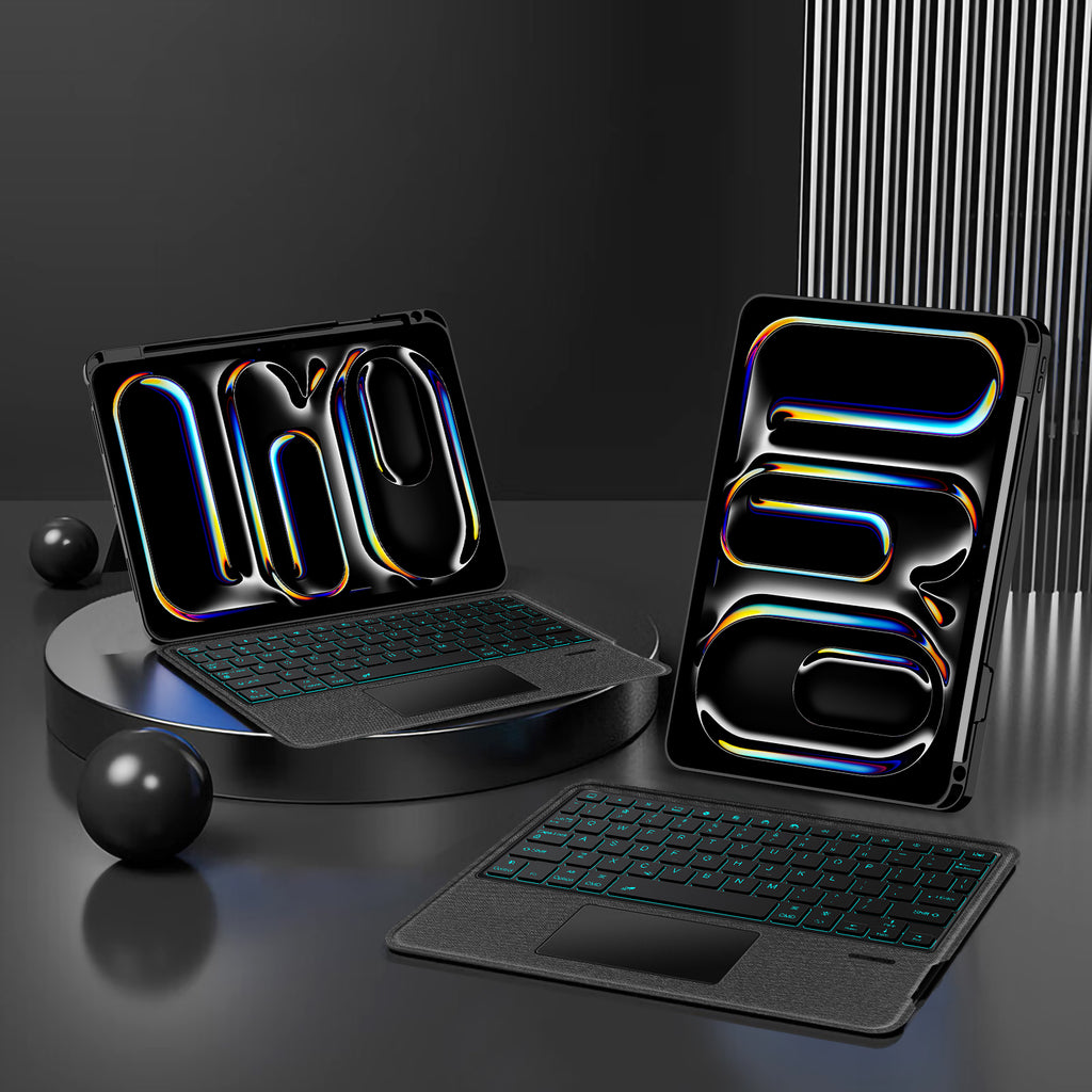 Intelligent Touch Stand iPad Pro 11 2024 Magic Keyboard Case for Business