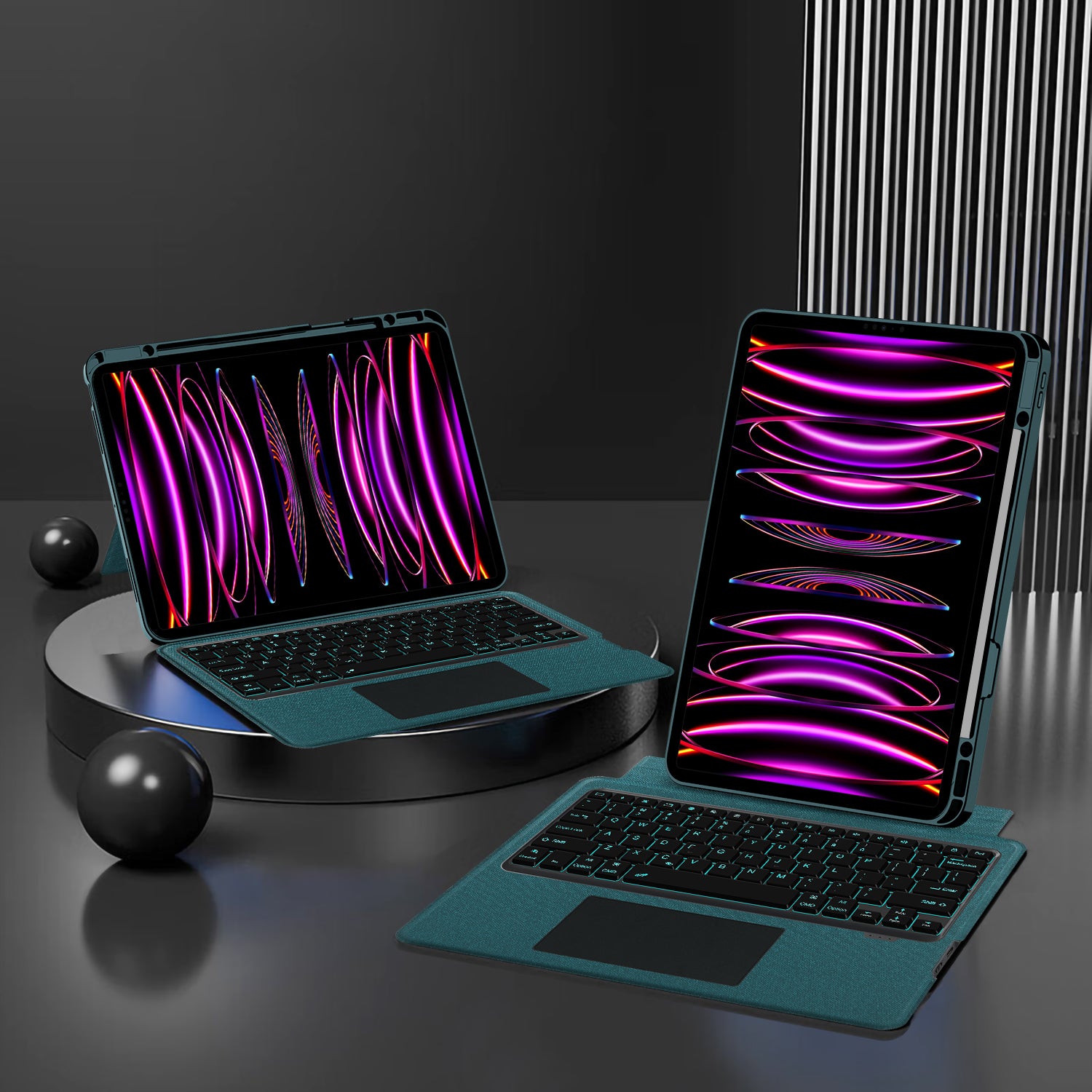 Intelligent Touch Stand iPad Pro 12.9 2018 Magic Keyboard Case for Business