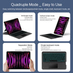 Intelligent Touch Stand iPad Pro 12.9 2020 Magic Keyboard Case Easy to Use
