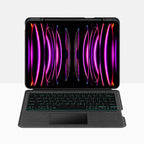 Intelligent Touch Stand iPad Pro 12.9 2022 Magic Keyboard Case for Typing