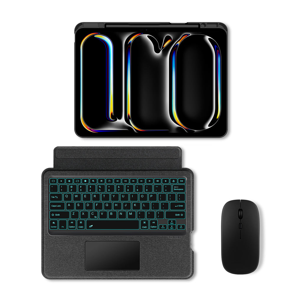 Intelligent Touch Stand iPad Pro 13 2024 Magic Keyboard Case Detachable with Mouse