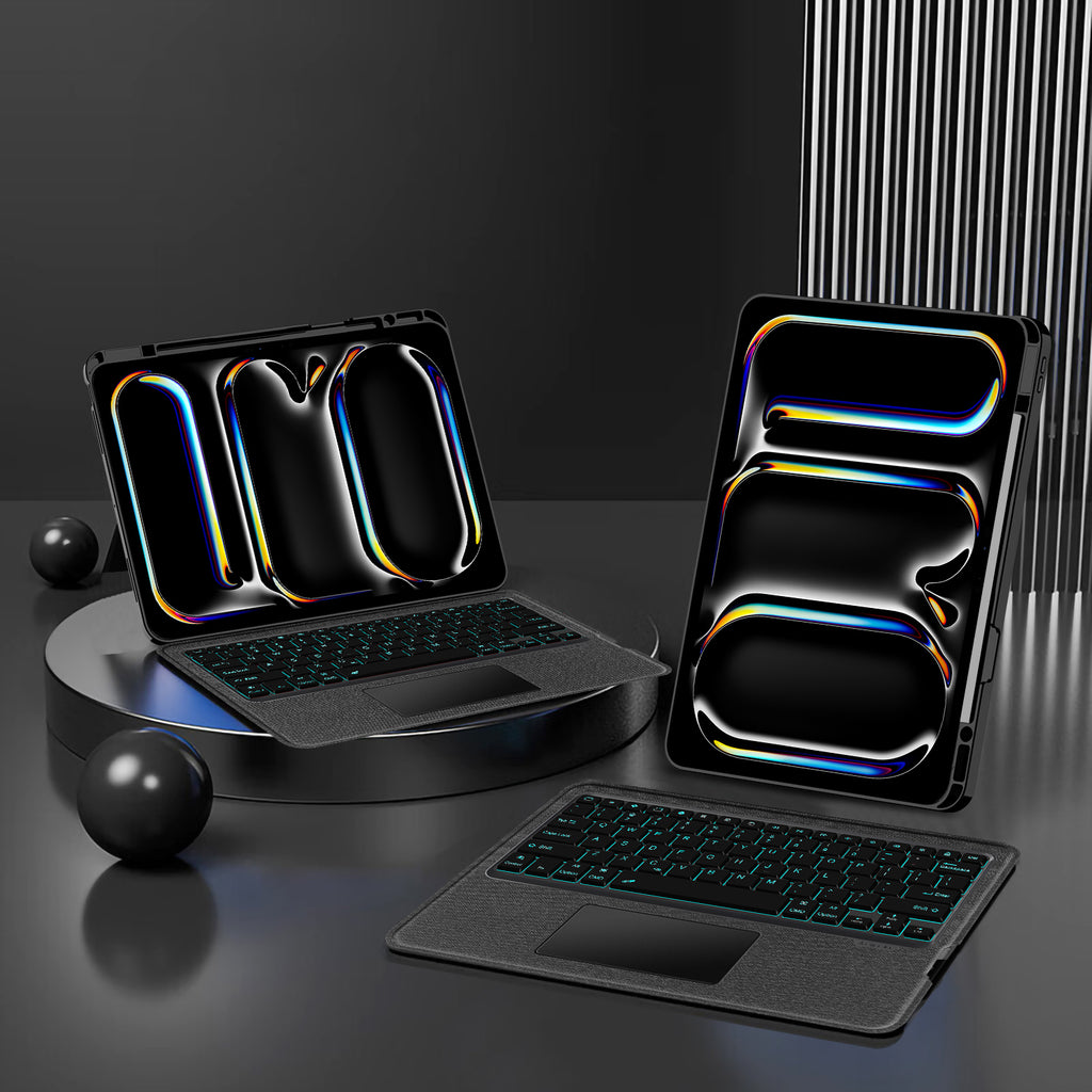 Intelligent Touch Stand iPad Pro 13 2024 Magic Keyboard Case for Business