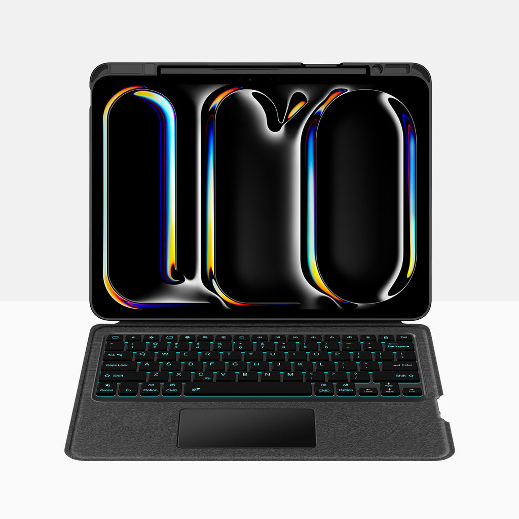 Intelligent Touch Stand iPad Pro 13 2024 Magic Keyboard Case for Typing