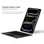 Intelligent Touch Stand iPad Pro 13 2025 Magic Keyboard Case Vertical Screen Mode