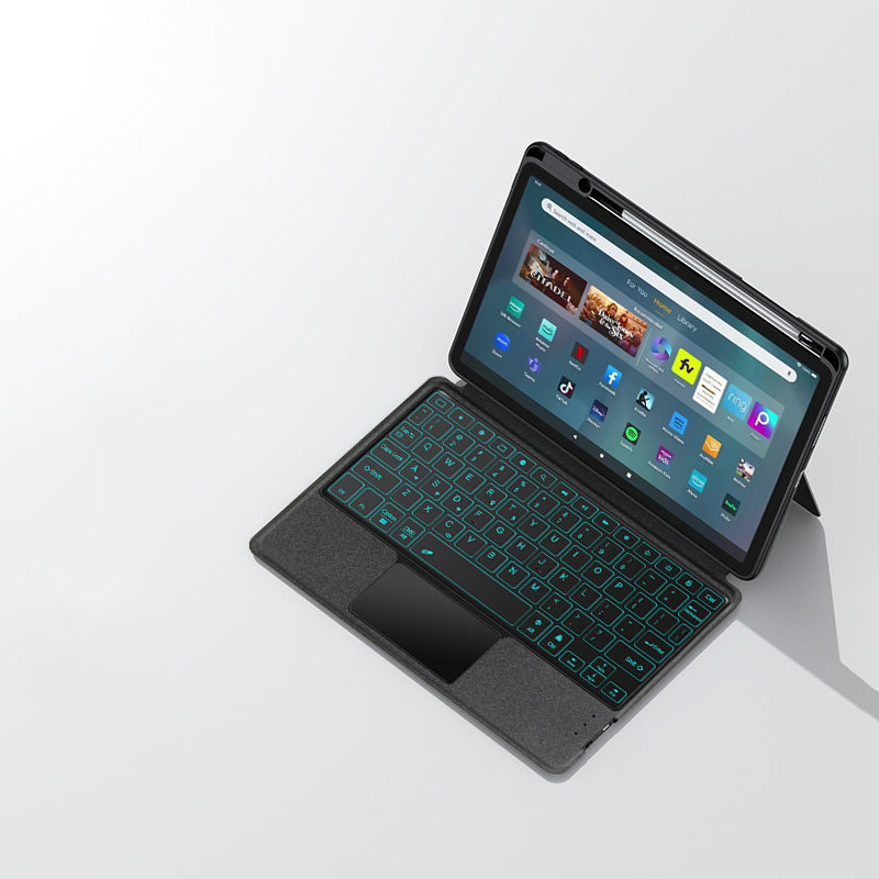 Intelligent Touch Stand Kindle Fire Max Magic Keyboard Case 