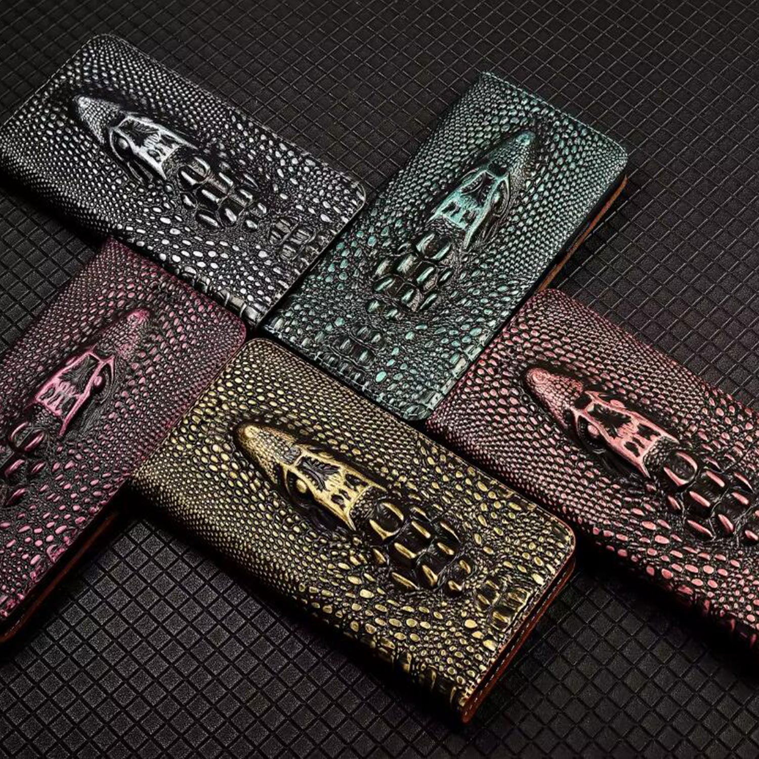 luxury-3d-alligator-head-iphone-17-pro-genuine-leather-case-10