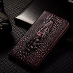 luxury-3d-alligator-head-iphone-17-pro-genuine-leather-case-12
