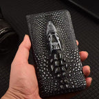 luxury-3d-alligator-head-iphone-17-pro-genuine-leather-case-4