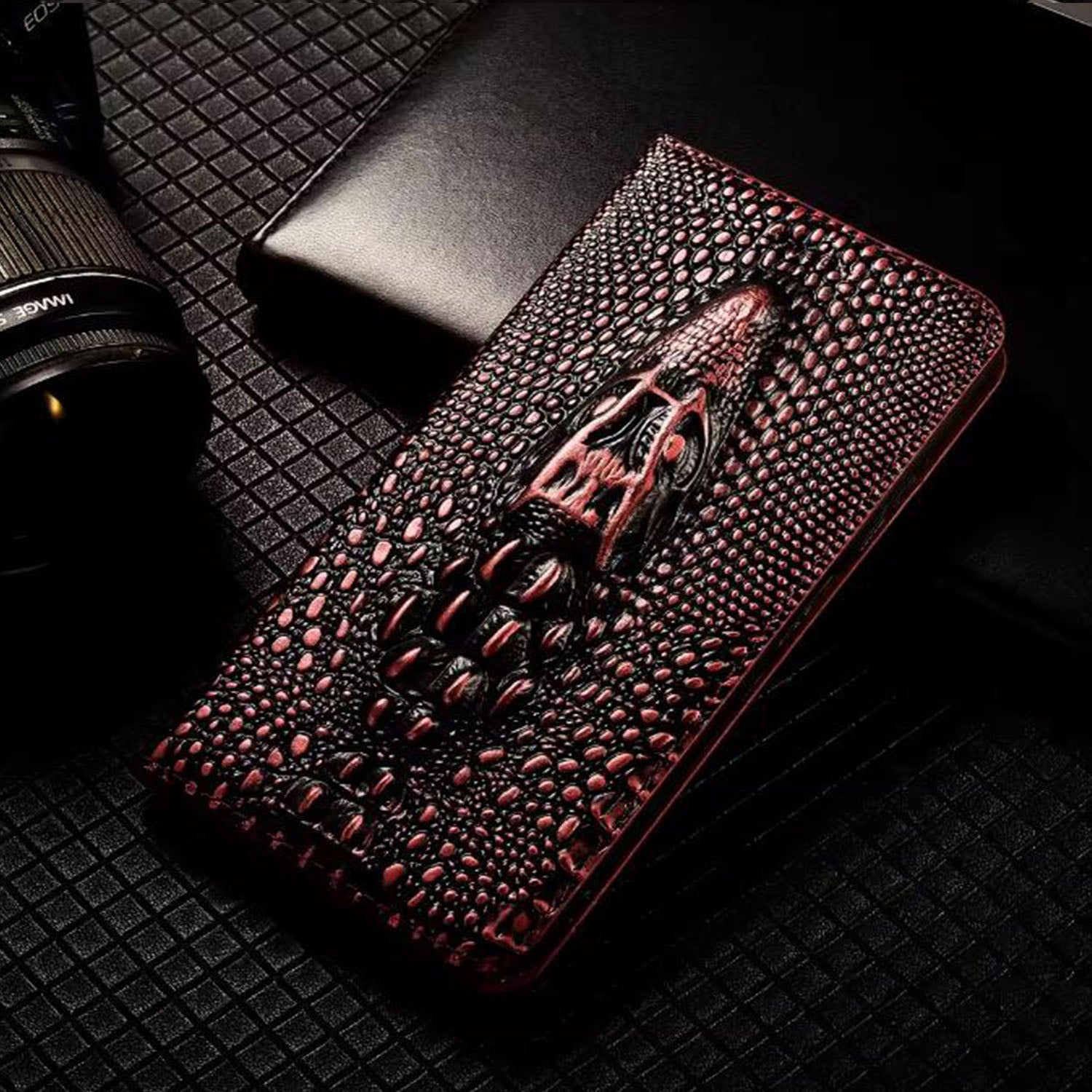 luxury-3d-alligator-head-iphone-17-pro-max-genuine-leather-case-10
