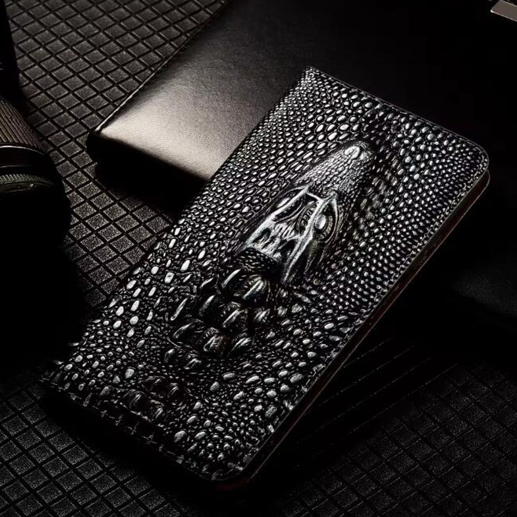 luxury-3d-alligator-head-iphone-17-pro-max-genuine-leather-case-14