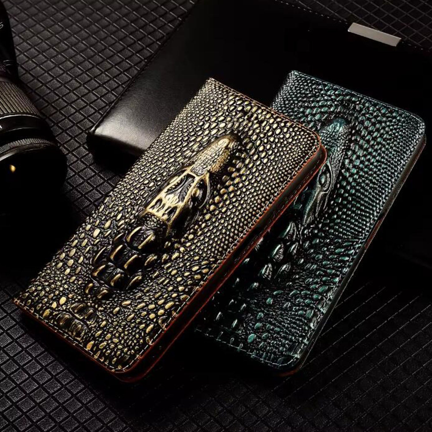 luxury-3d-alligator-head-iphone-17-pro-max-genuine-leather-case-6