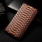 luxury-glossy-python-scales-iphone-17-genuine-leather-case-12