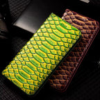 luxury-glossy-python-scales-iphone-17-genuine-leather-case-4