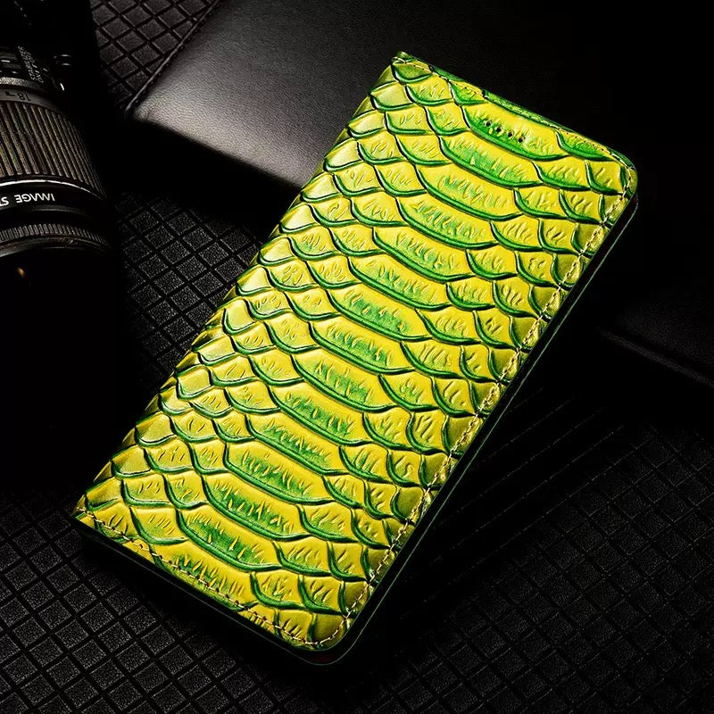 luxury-glossy-python-scales-iphone-17-pro-genuine-leather-case-18