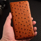 luxury-wallet-ostrich-quill-iphone-17e-genuine-leather-case-3