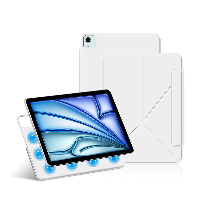 Magnetic Buckle Deformed Stand iPad Air 5 Smart Case