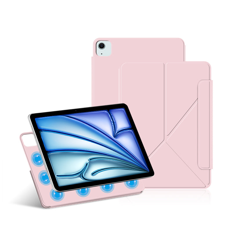 Magnetic Buckle Deformed Stand iPad Air 5 Smart Case