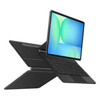 Magnetic Floating Galaxy Tab S10 FE Plus Keyboard Case Precision Trackpad Black Color