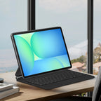 Magnetic Floating Galaxy Tab S10 FE Plus Keyboard Case Precision Trackpad for Traveling