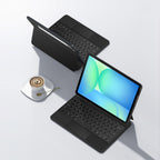 Magnetic Floating Galaxy Tab S10 FE Plus Keyboard Case Precision Trackpad Flexible Stand Angle