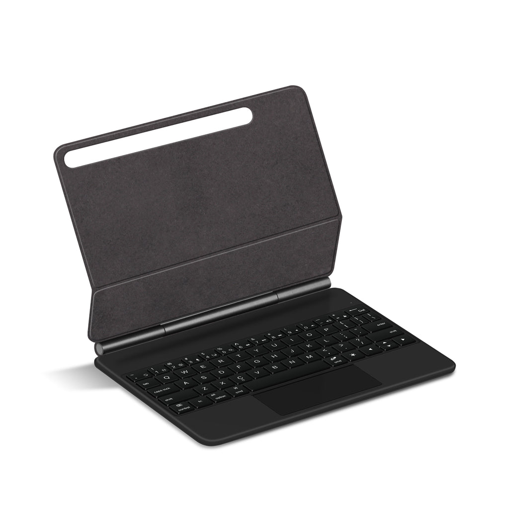 Magnetic Floating Galaxy Tab S10 Lite Keyboard Case Precision Trackpad Pu Leather