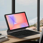 Magnetic Floating Galaxy Tab S10 Lite Keyboard Case Precision Trackpad On Watching