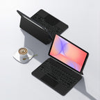 Magnetic Floating Galaxy Tab S10 Lite Keyboard Case Precision Trackpad Back and Front