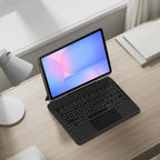 Magnetic Floating Galaxy Tab S10 Plus Keyboard Case Precision Trackpad Viewing