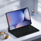 Magnetic Floating Galaxy Tab S10 Ultra Keyboard Case Precision Trackpad Strong Magnets